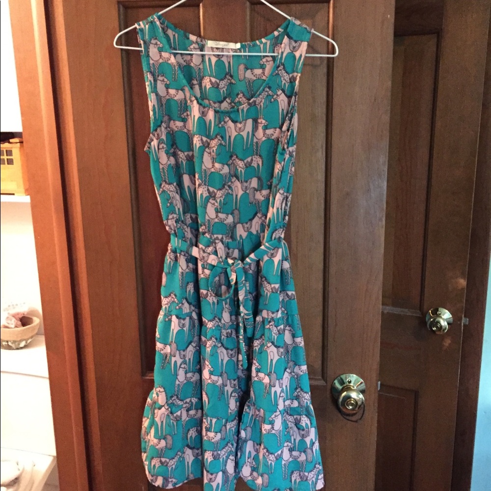 ModCloth Horse Print Dress